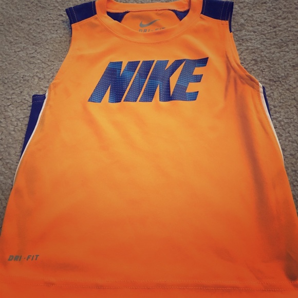 nike tank top orange